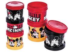 SHAKEIRA 600ML+POTES 3EM1 MICKEY/MINNIE